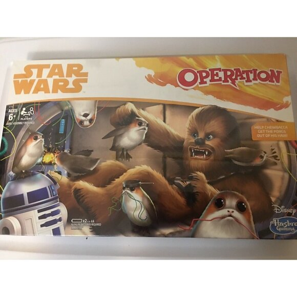 New Star Wars Operation Game: Star Wars Chewbacca Edition Sealed - Picture 2 of 5